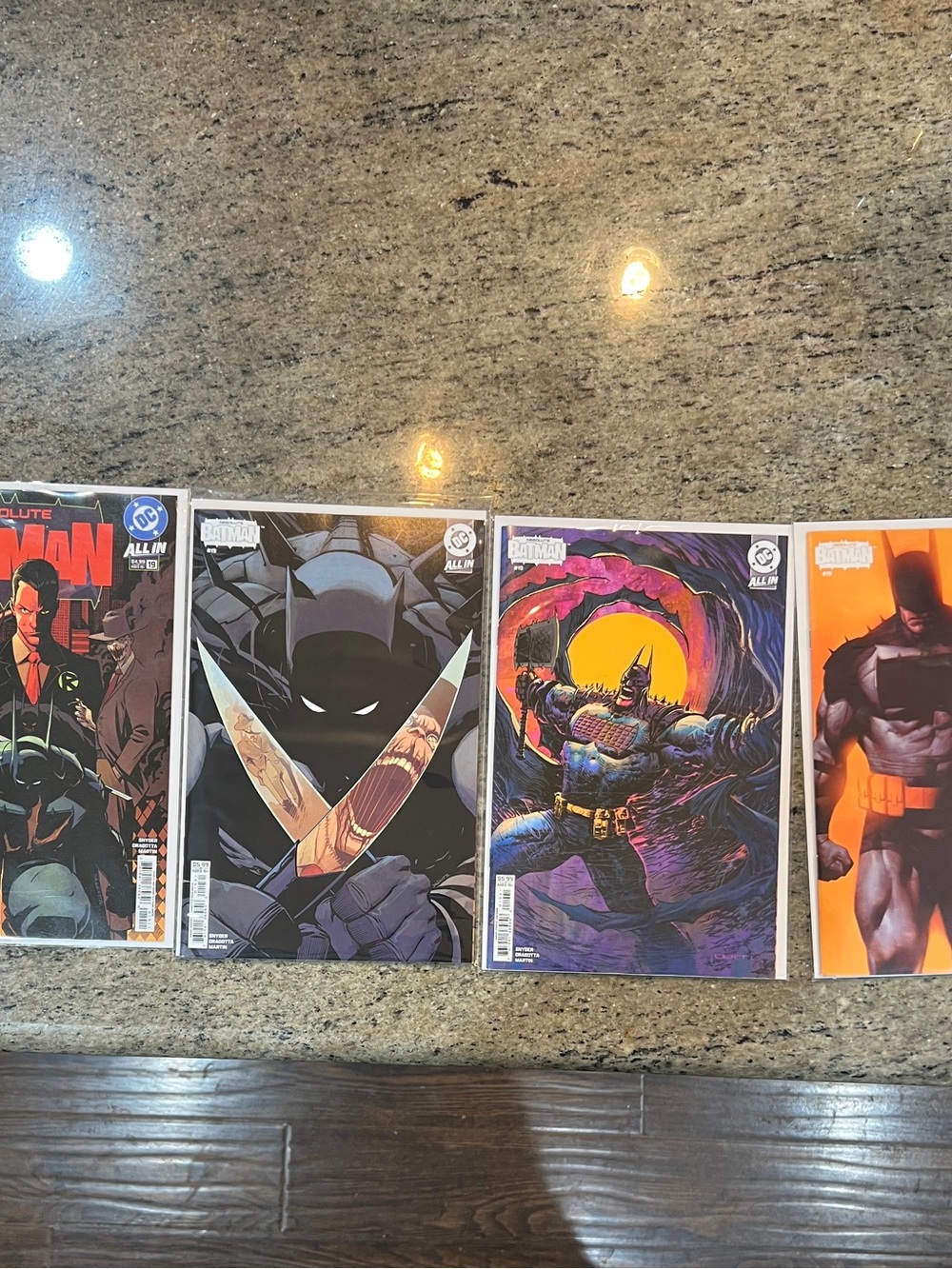 Absolute Batman #19 Comic Lot Covers A-D First Print